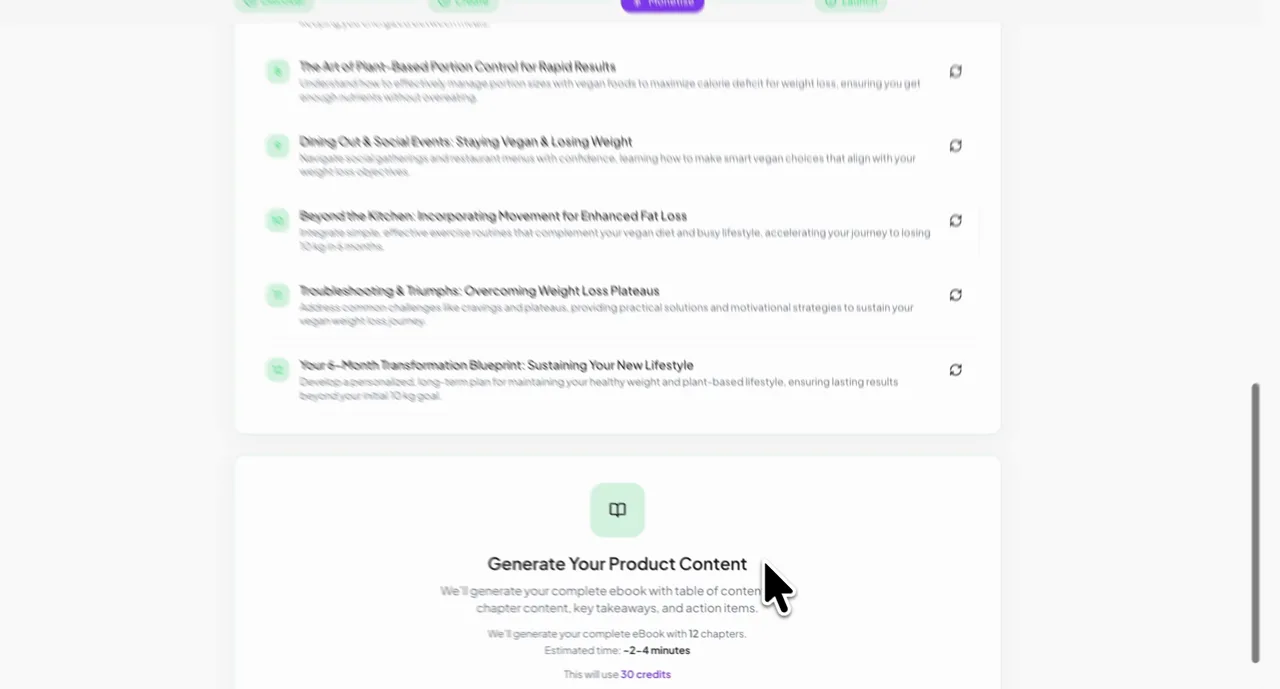 Monetisation AI — Obteno